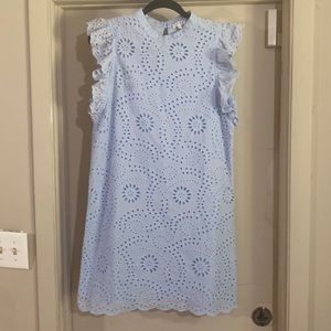 Womens size Large TCEC dress.  Color Blue.